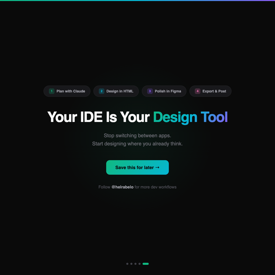 CTA slide — recap pills, gradient headline, clear call to action